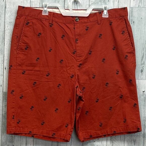 Old Navy Mens Size 40 Ultimate Slim Stretch Cotton Palm Tree Board Golf Shorts - Picture 1 of 4